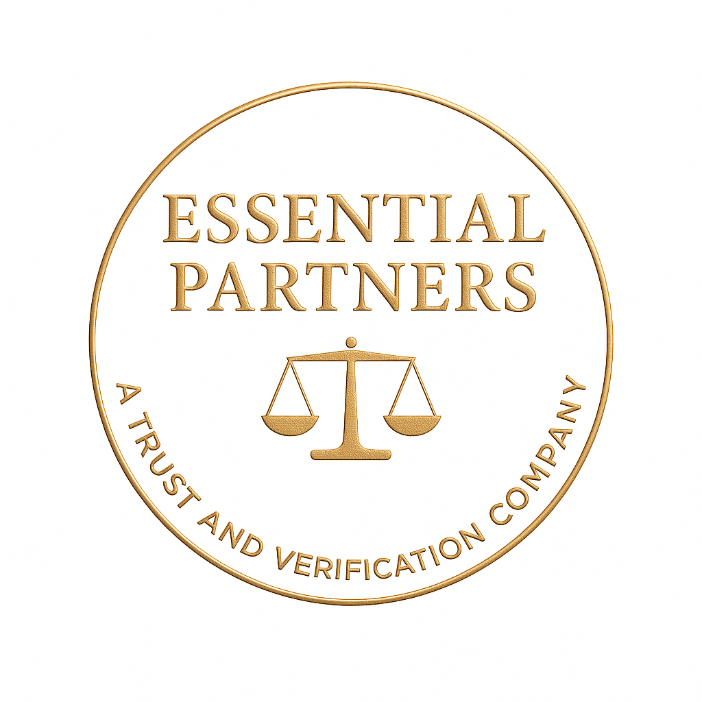 Essential Partners — a trust and verification company